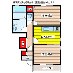 WING息栖の物件間取画像